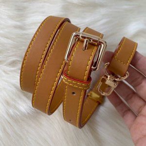 Medium Width Vachetta Leather Strap Replacement